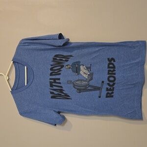 Barbell Voodoo Snoop Death Rower Records Blue Shirt Unisex Small